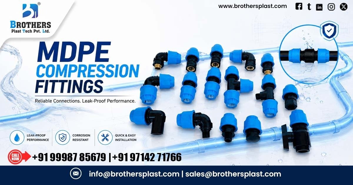 MDPE Compression Fittings Supplier in Uttarakhand