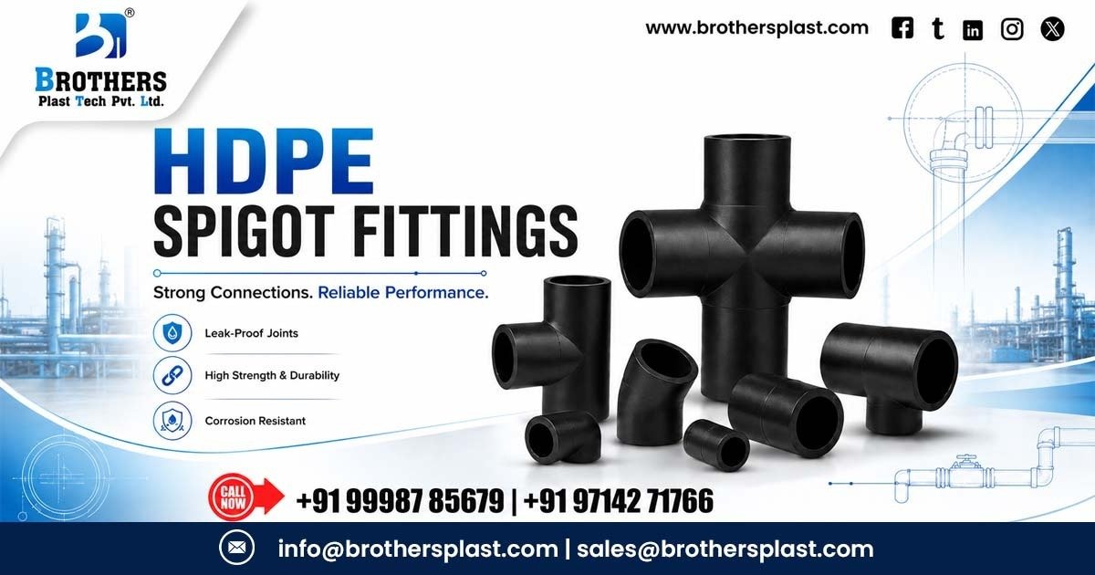 Supplier of HDPE Spigot Fittings in Chhattisgarh