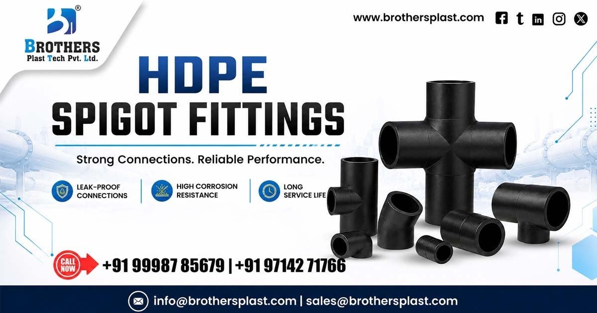 HDPE Spigot Fittings in Kuwait