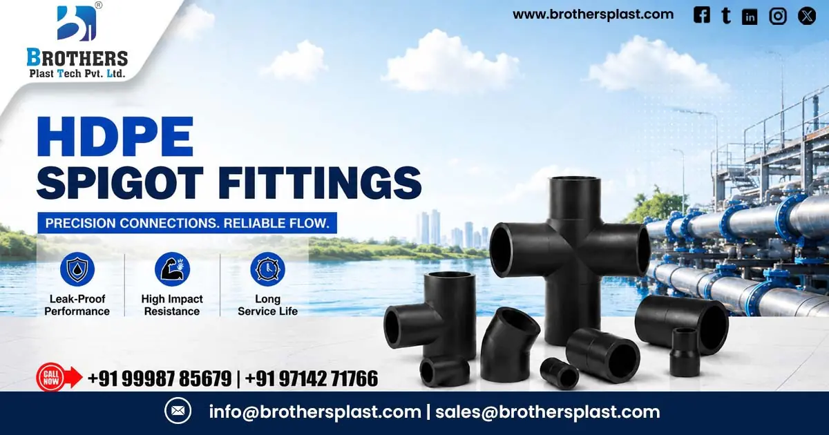 HDPE Spigot Fittings Supplier in Uttarakhand