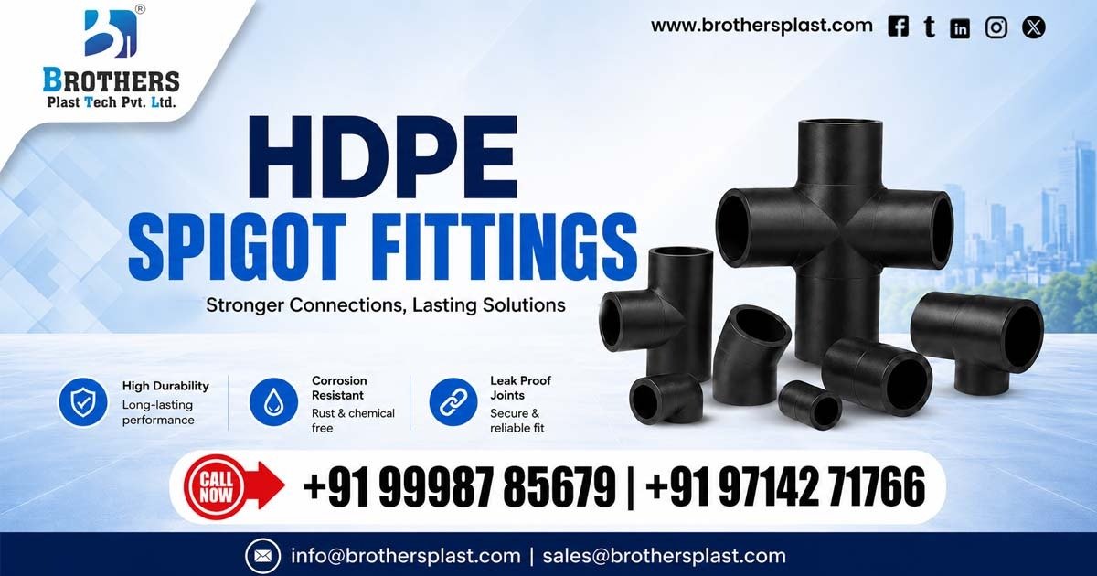 HDPE Spigot Fittings in Oman