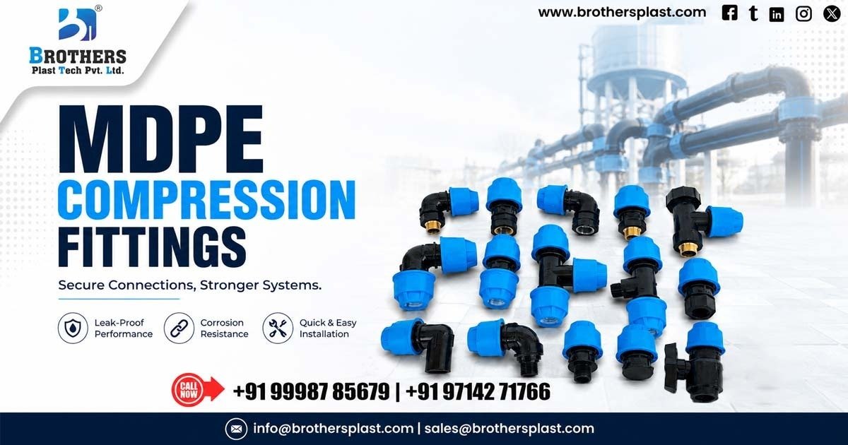 MDPE Compression Fittings in Kuwait