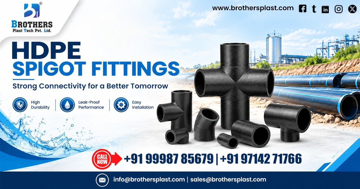 Supplier of HDPE Spigot Fittings in Delhi