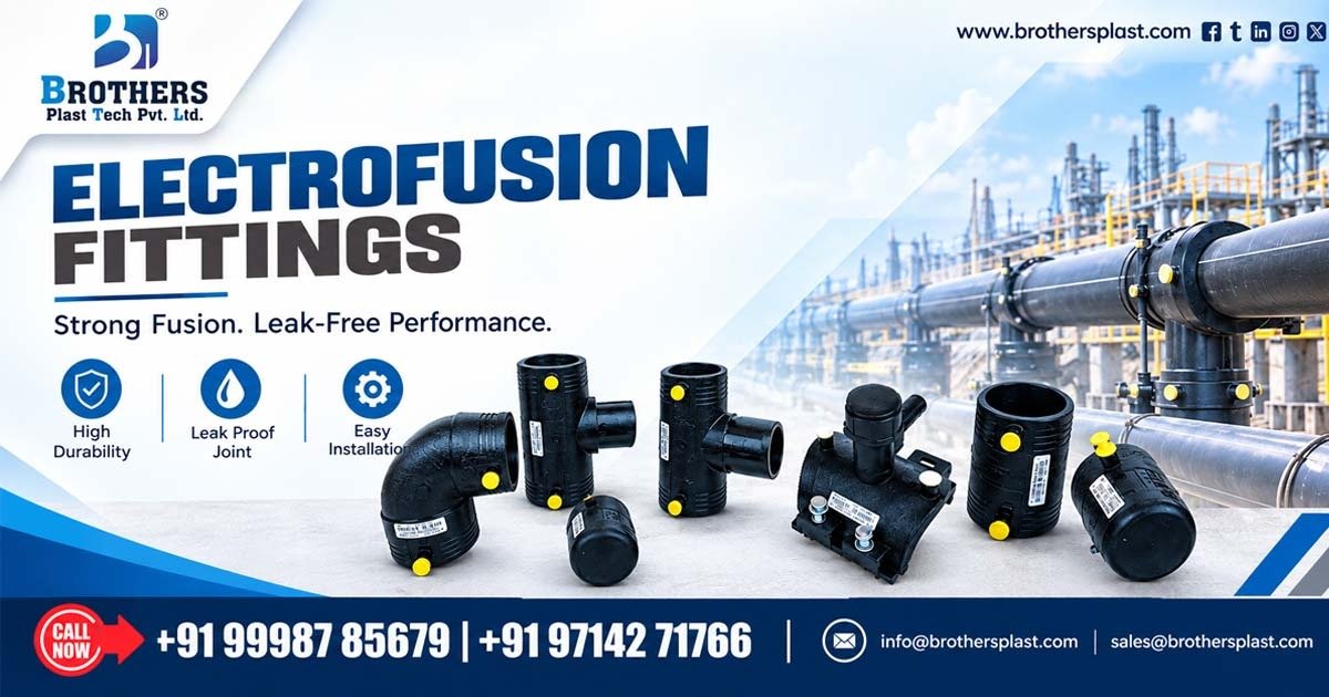 HDPE Electrofusion Fittings Manufacturer from Ahmedabad