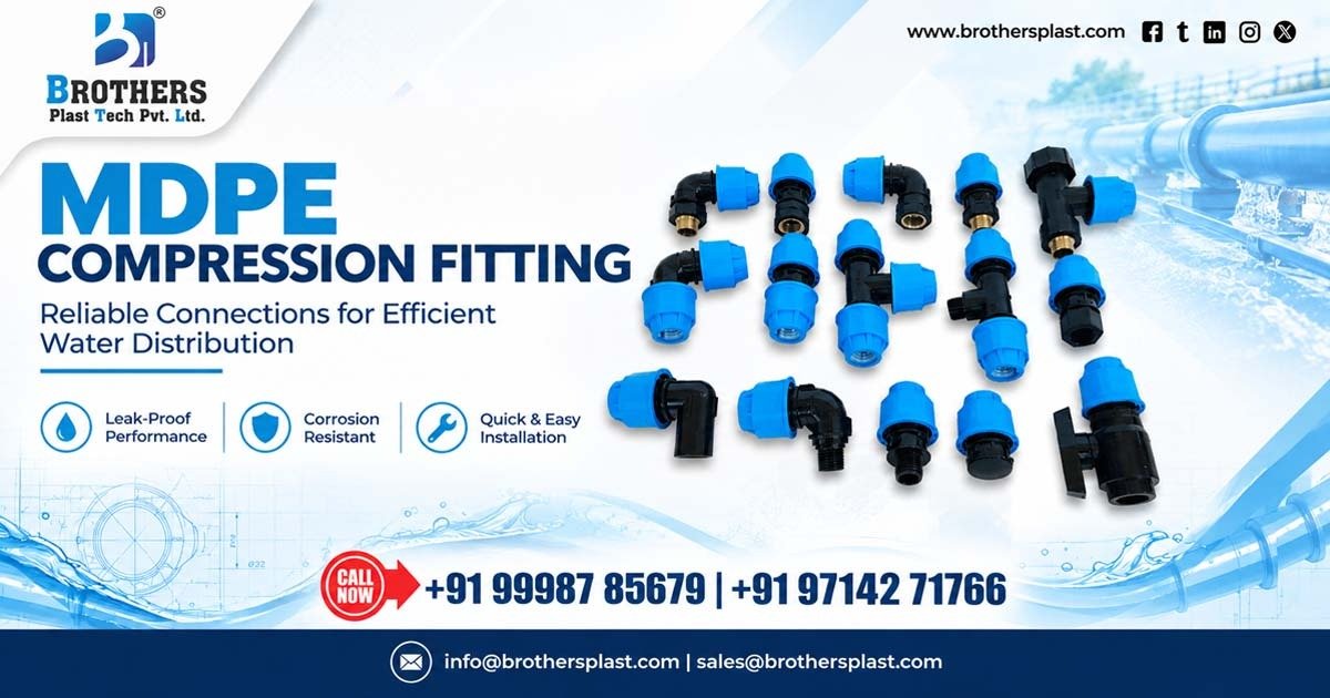 MDPE Compression Fitting Supplier in Maharashtra