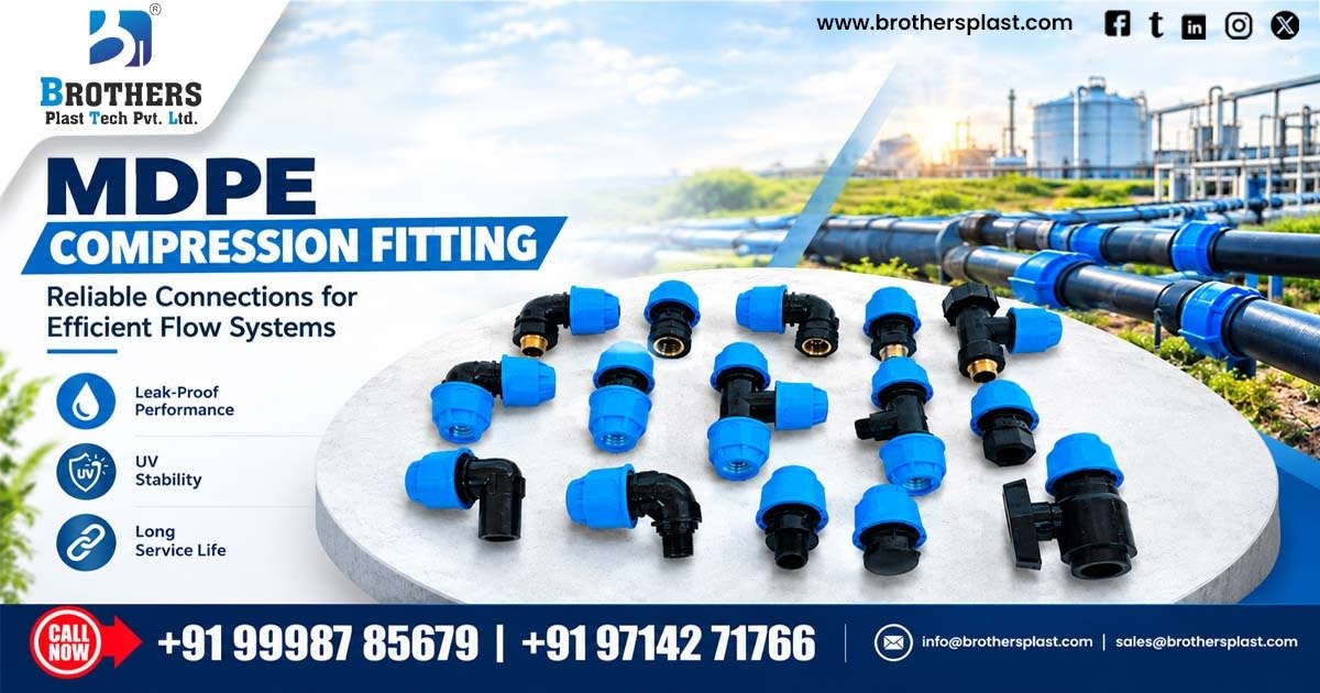 MDPE Compression Fittings Supplier in Saudi Arabia