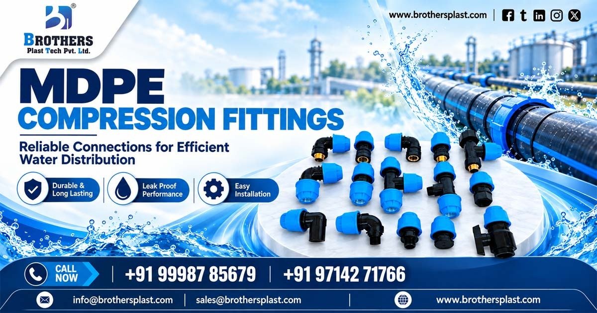 MDPE Compression Fitting Supplier in Kerala