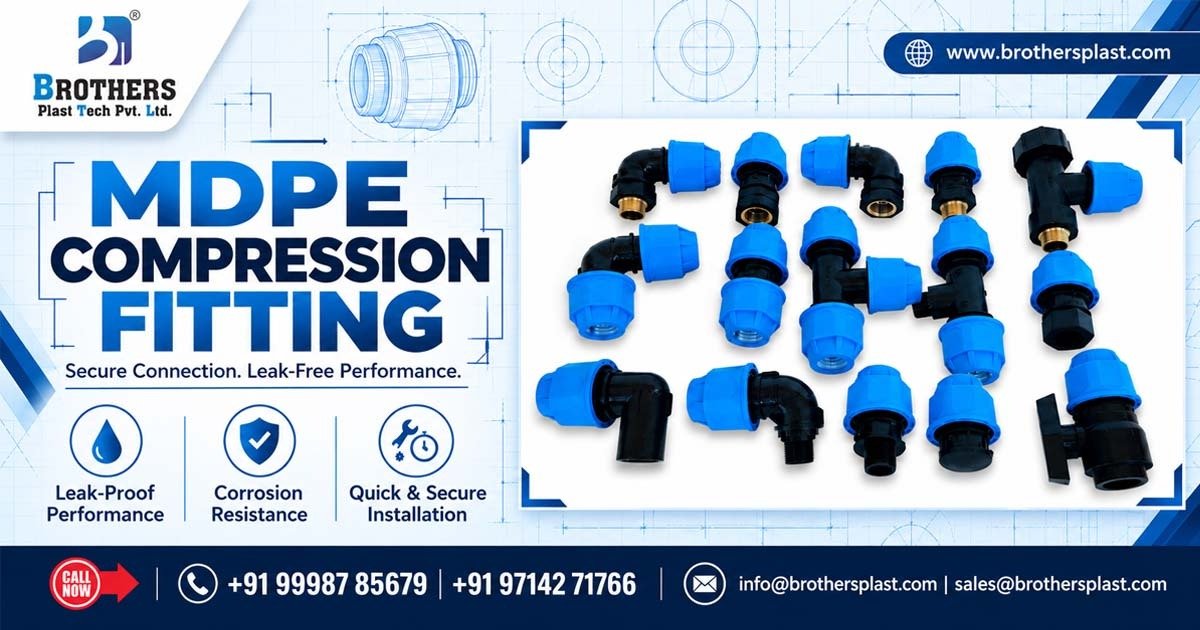 MDPE Compression Fitting Supplier in Telangana